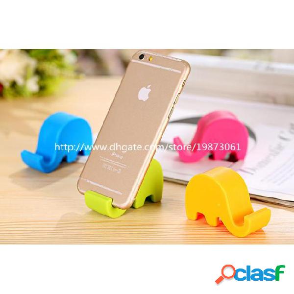 Cartoon elephant holder flexible universal mount and stand