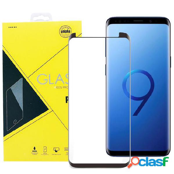 Case friendly full cover 3d curved tempered glass for