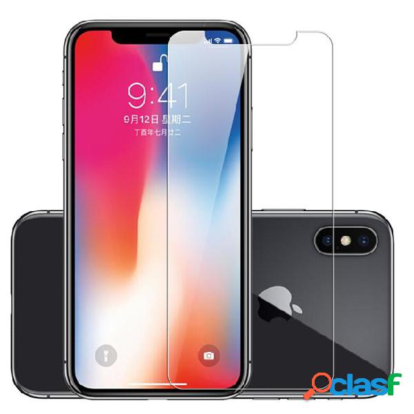 Case friendly tempered glass screen protector for iphone xs