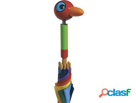 Casota de Pájaros VILAC (Madera - Rojo - 70 cm)