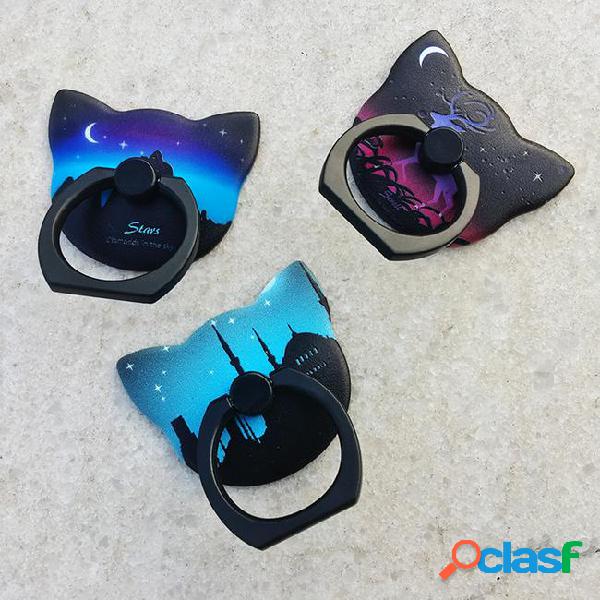 Cell phone mounts holders creative ring bracket new luminous