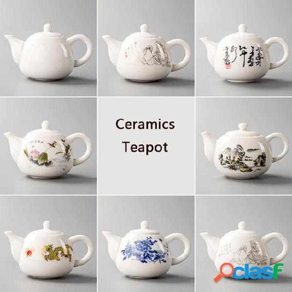 Ceramic teapots yixing tea pot white porcelain tea sets