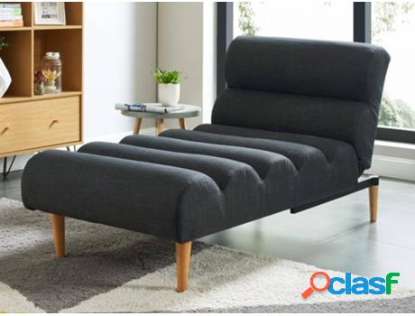 Chaiselongue VENTA-UNICA Cival (Tejido - Gris - 85x155x80