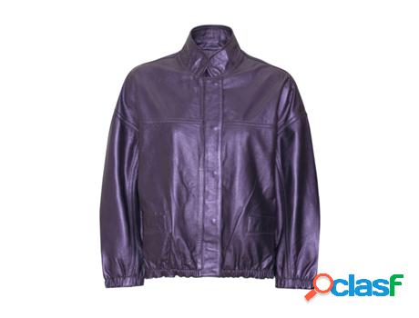 Chaqueta MDK Piel Mujer (34 - Morado)