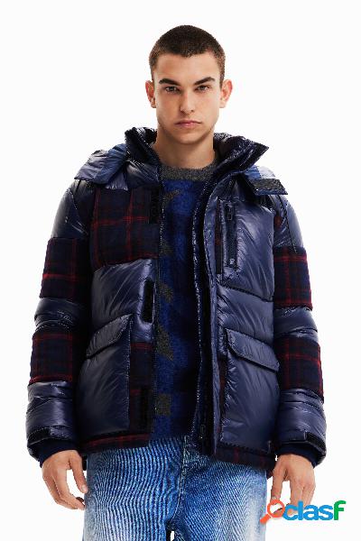 Chaqueta padded patch - BLUE - S