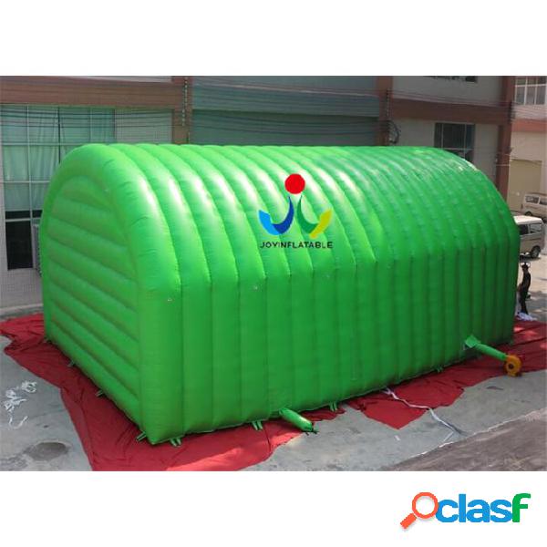 Cheap waterproof green tunnel air inflatable tents with