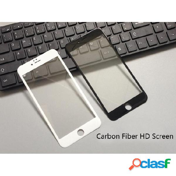 Cheapest glossy carbon fiber 3d tempered glass screen