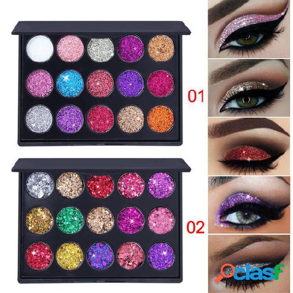 Cmaadu eye shadow 15 colors makeup diamond sequin gift for