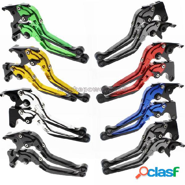 Cnc folding extending brake clutch levers for honda cbr600