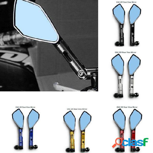 Cnc motorcycle rearview side mirror 8mm/10mm street sports