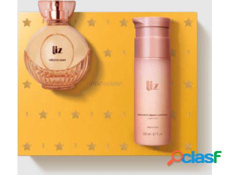 Cofre de Perfume O BOTICÁRIO Kit Liz Eau de Toilette (300