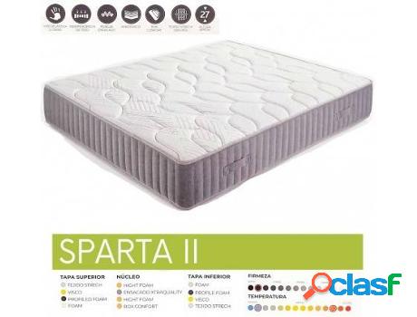 Colchón Sparta Ii Blanco 90x180 cm