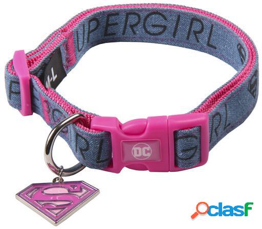 Collar Supergirl para Perros 22-35cm x 15mm For Fan Pets