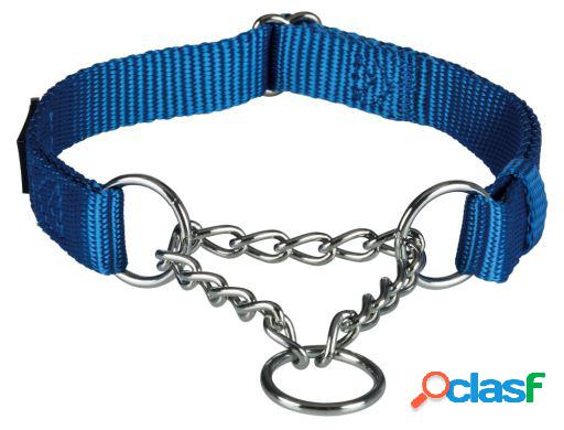 Collar de Nylon Educación New Premium Azul Cobalto 30-40cm