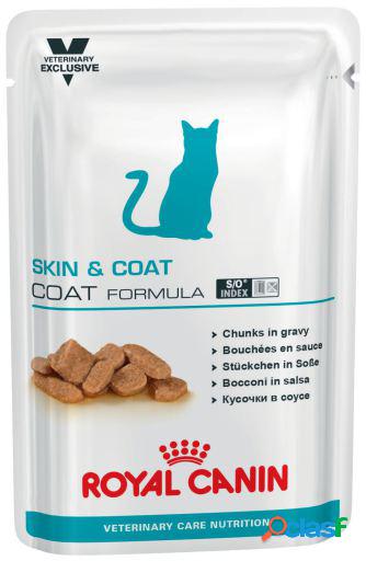 Comida Húmeda Skin & Coat para Gato 12x85 gr Royal Canin