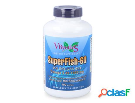 Complemento Alimentar VBYOTICS Super Fish 60 100Perlas