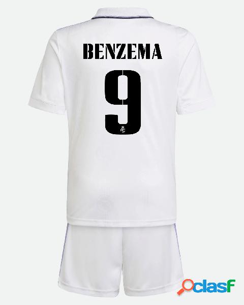 Conjunto 1ª Real Madrid 2022/2023 de Benzema