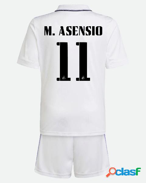 Conjunto 1ª Real Madrid 2022/2023 de M.Asensio