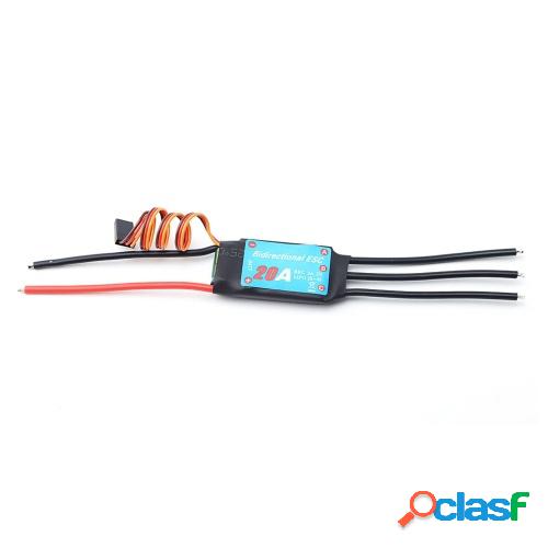 Controlador de velocidad electrónico bidireccional ESC sin