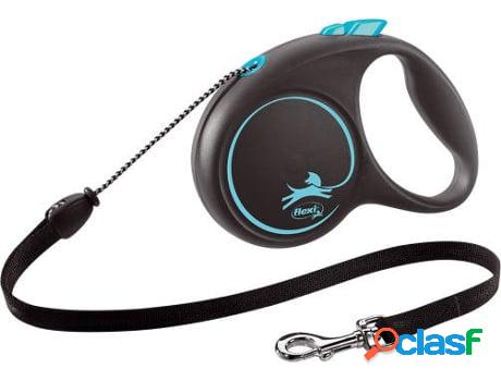 Correa para Perros FLEXI 187685 (Negro - 500 cm - 195 g -
