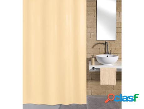 Cortinas de Ducha KLEINE WOLKE (Polister - Beis - 180 x 200