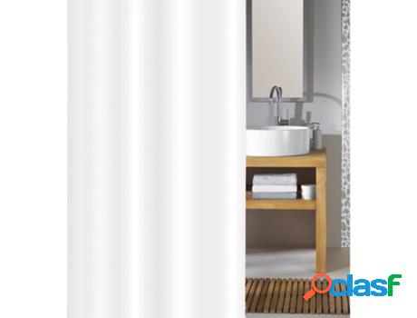 Cortinas de Ducha KLEINE WOLKE (Pvc - Blanco - 120 x 200 cm)