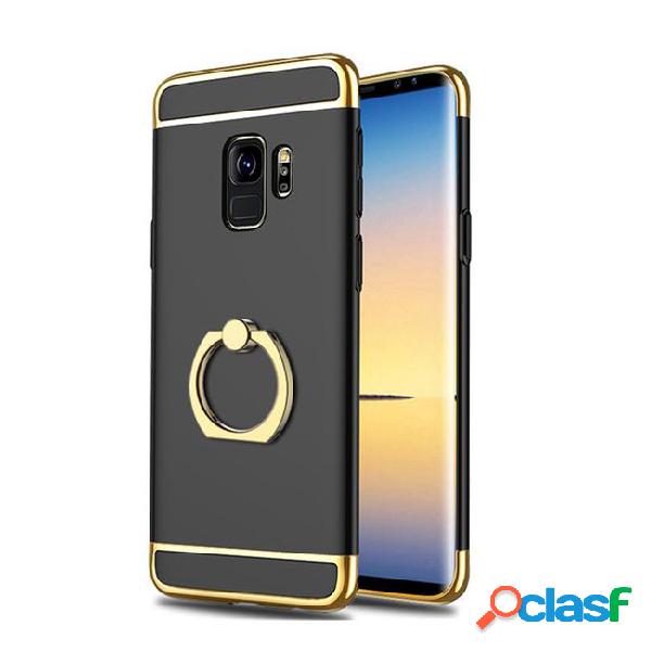Cover case for samsung galaxy s9 plus 3 in 1 ultra thin ring