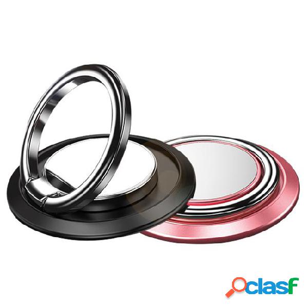 Creative new 360掳 rotatable ultra-thin finger ring holder