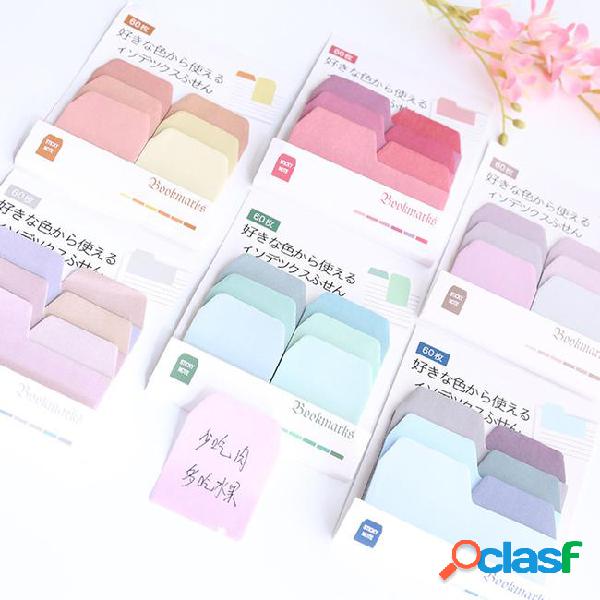Creative watercolor gradient japanese sticky note office