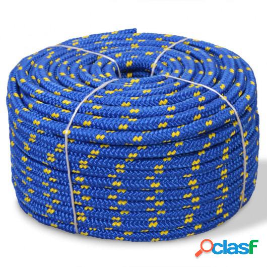 Cuerda marina de polipropileno 12 mm 250 m azul