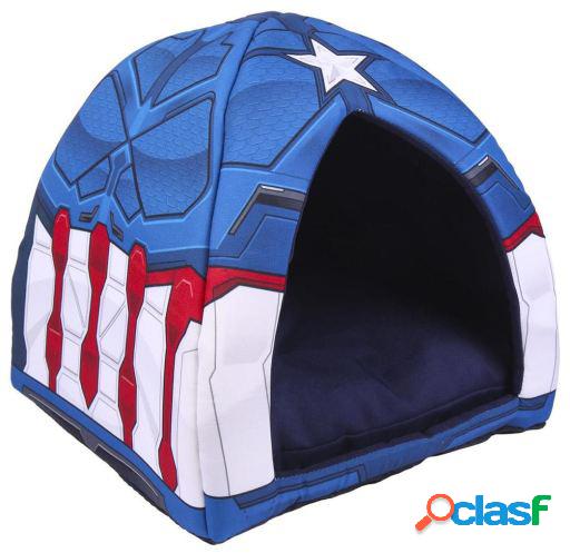 Cueva Cama Capitán América Marvel para Perros y Gatos