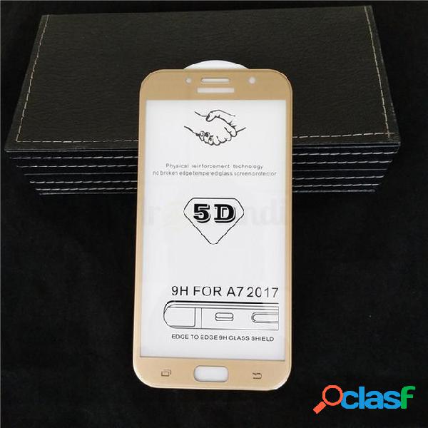 Curved edge 5d full cover screen protector tempered glass