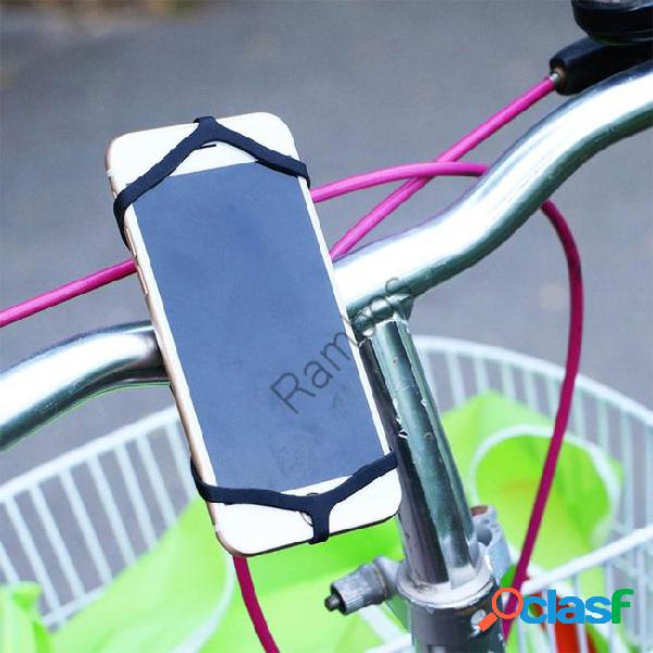 Cycling cycle motorbike bicycle silicon band phone holder
