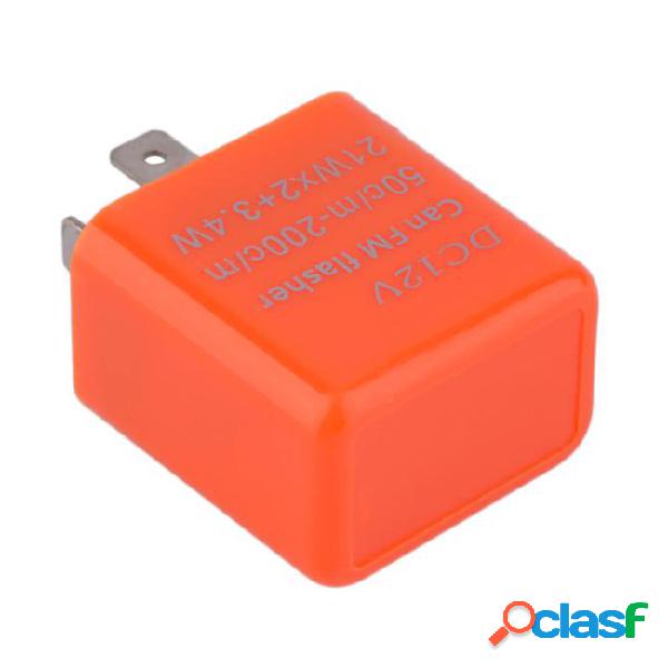 Dc12v 12v 2 pin adjustable frequency led fm flash flasher