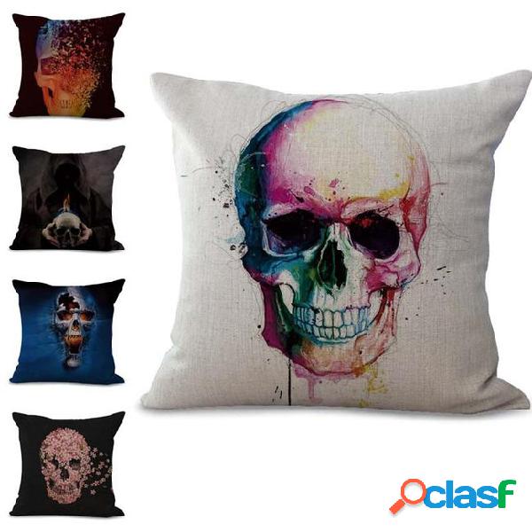 Death skull pillow case cushion cover new design linen