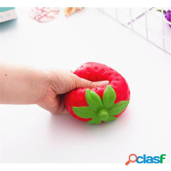 Decompression toy colossal strawberry squishy jumbo
