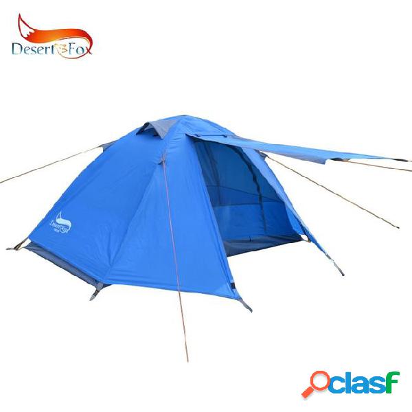 Desert&fox single tent aluminum alloy poles double layers
