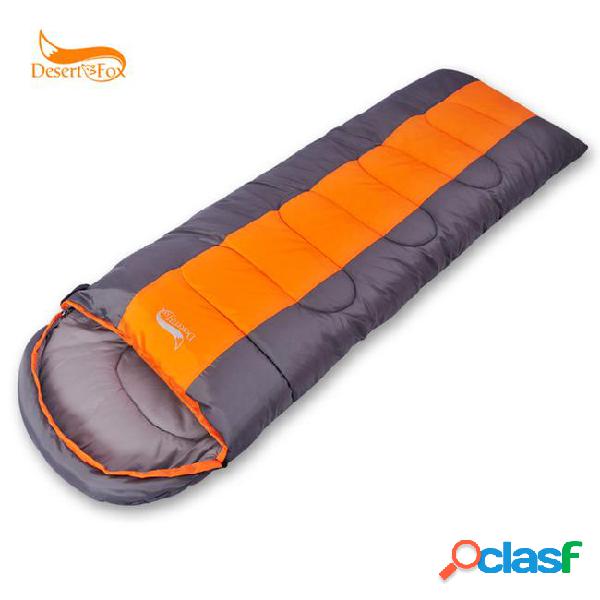 Desert&fox sleeping bag lightweight spliced adult outdoor