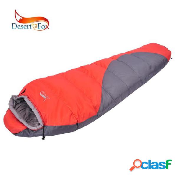 Desert&fox winter sleeping bag wearable blanket double color