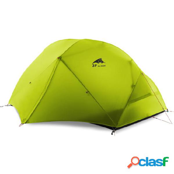 Dhl free shipping 3f ul gear 2 person camping tent 210t /