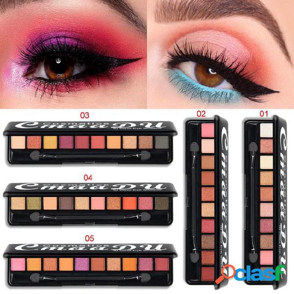 Drop ship cmaadu professional eye shadows makeup 10 color