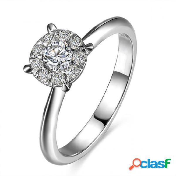 Drop shipping free simulated diamond 1 cm band wedding