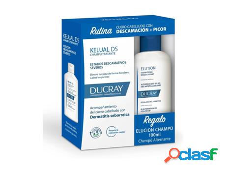 Ducray - Pacote de shampoo de tratamento - shampoo anticaspa