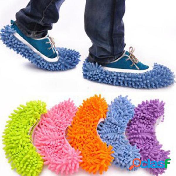 Dust mop slipper house cleaner lazy floor dusting cleaning