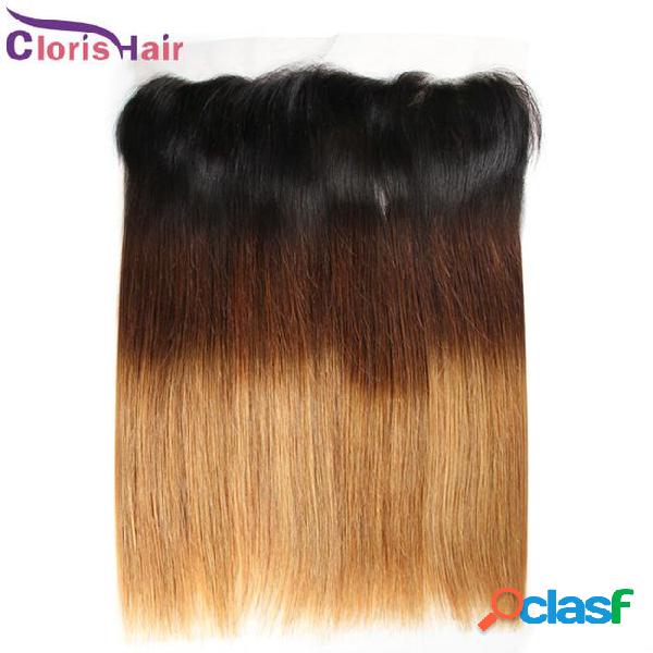 Ear to ear full frontals pieces 13x4 silk straight malaysian