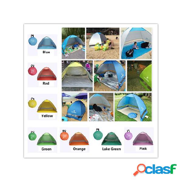 Easy carry family party quick automatic opening hiking tents