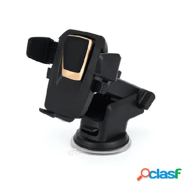 Easy one touch 3 car mount universal phone holder 360 degree