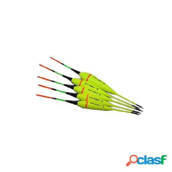 Electronic luminous float fishing hard fish bobber with led