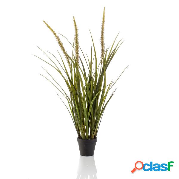 Emerald Hierba de Cola de zorro artificial en maceta 90 cm