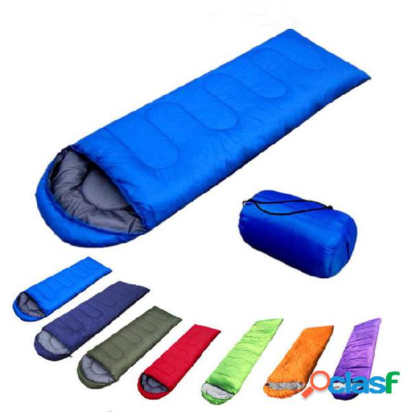 Envelope type outdoor camping sleeping bag portable
